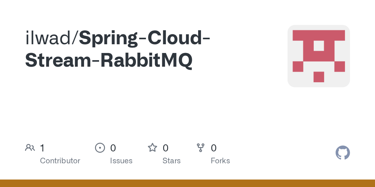 GitHub ilwad/SpringCloudStreamRabbitMQ