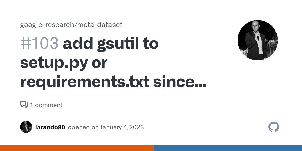 add gsutil to setup.py or requirements.txt since quick draw needs it