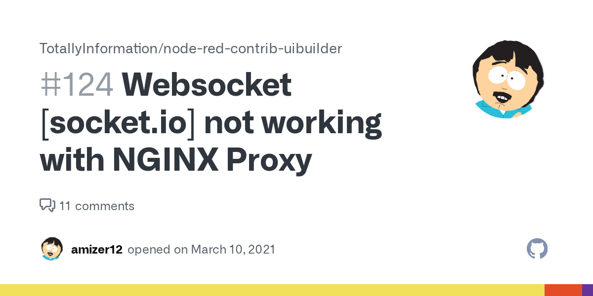 socket [socket.io] not working with NGINX Proxy · Issue 124
