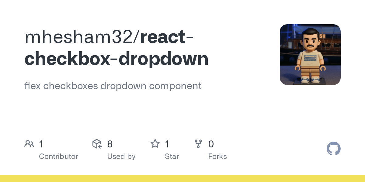 GitHub mhesham32/reactcheckboxdropdown flex checkboxes dropdown