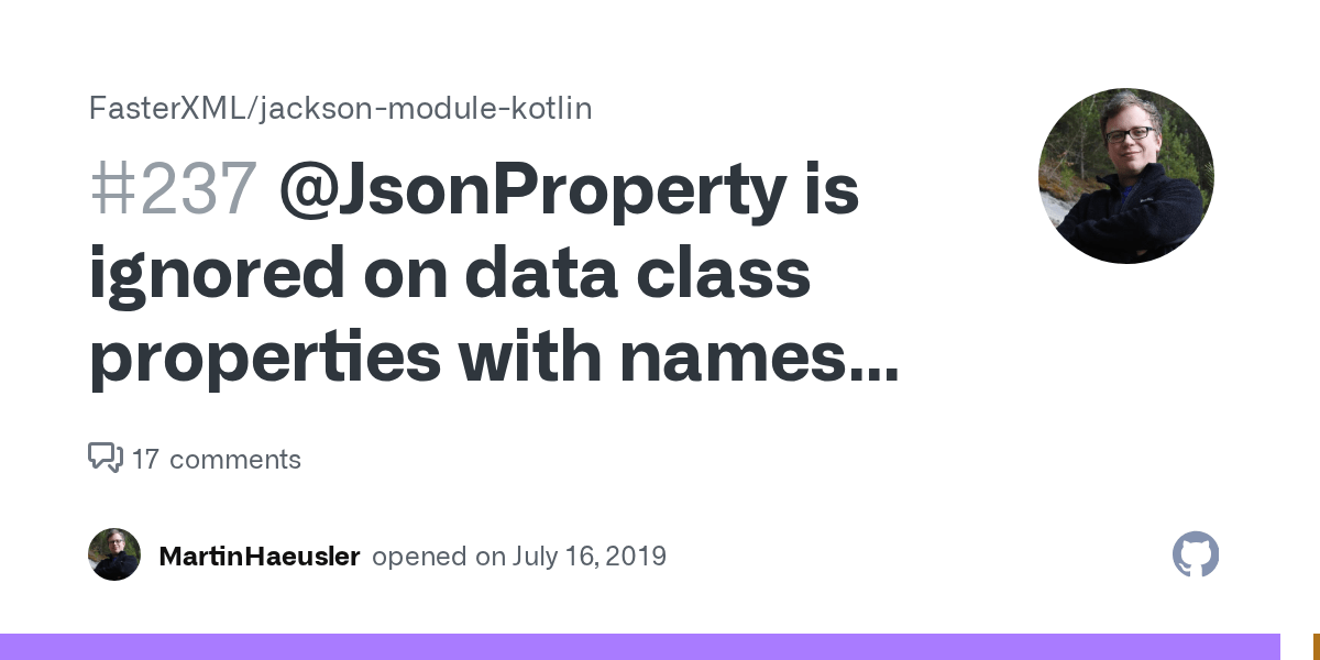 JsonProperty is ignored on data class properties with names starting