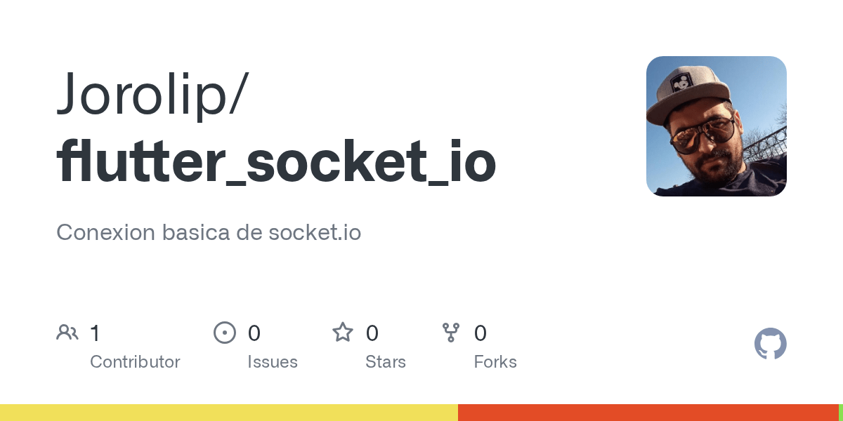 GitHub Jorolip/flutter_socket_io Conexion basica de socket.io