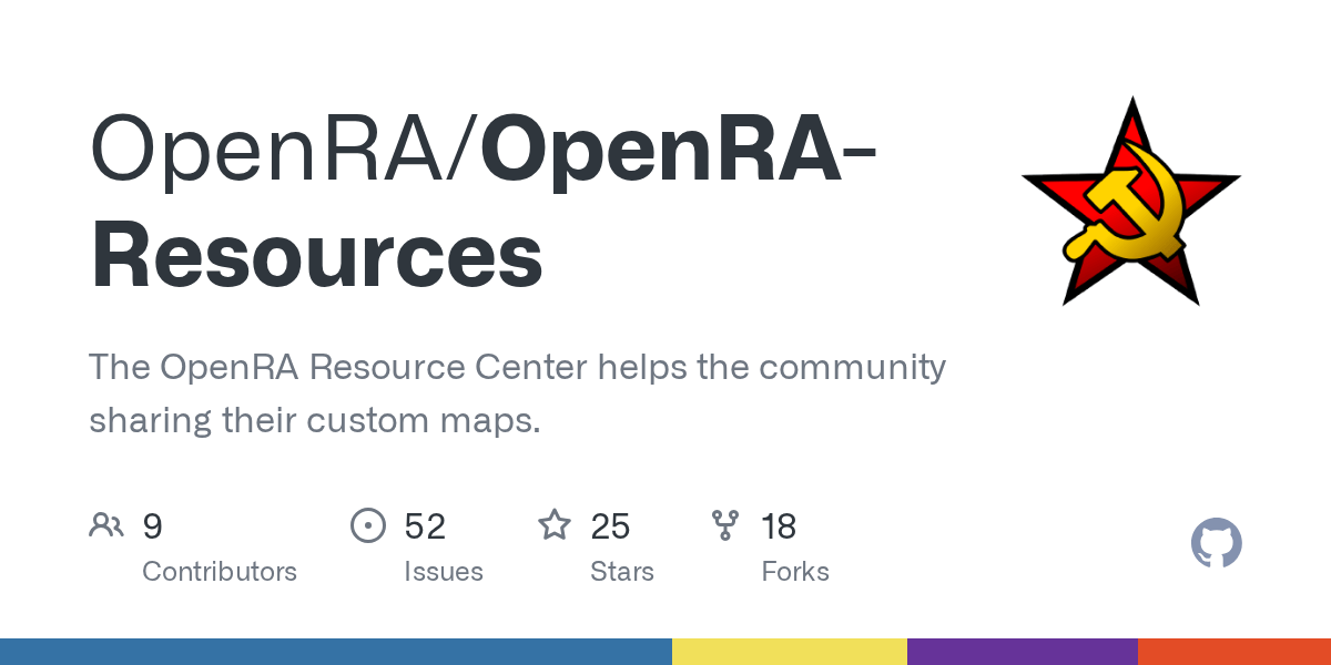 GitHub OpenRA/OpenRAResources The OpenRA Resource Center helps the