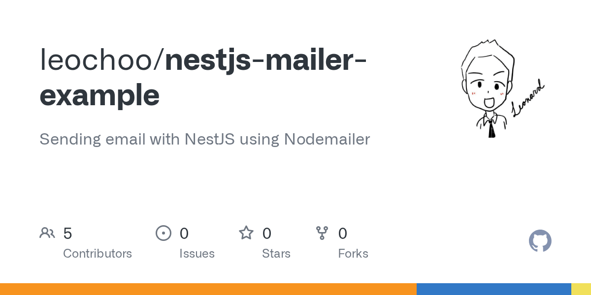GitHub leochoo/nestjsmailerexample Sending email with NestJS using