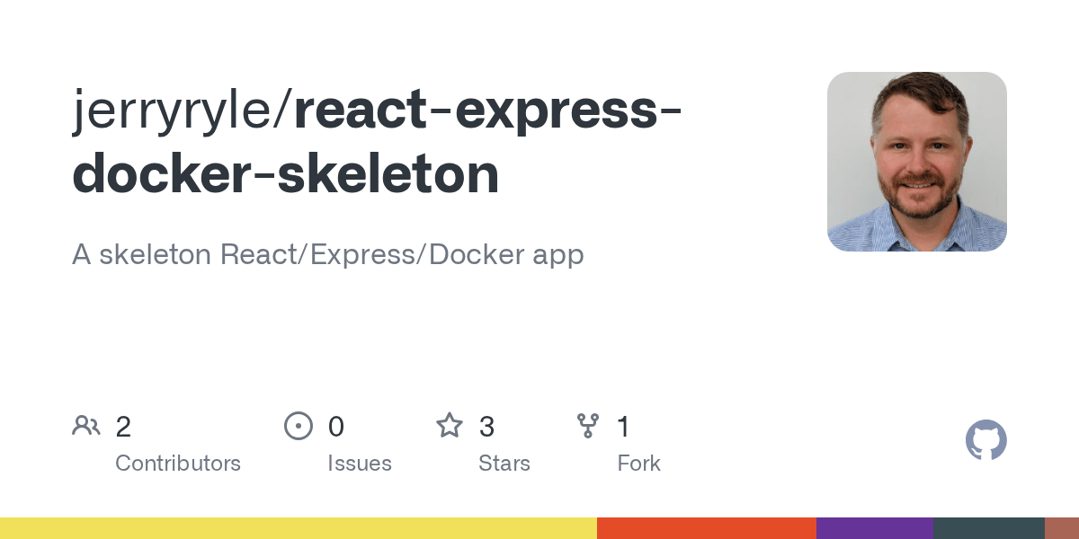 GitHub jerryryle/reactexpressdockerskeleton A