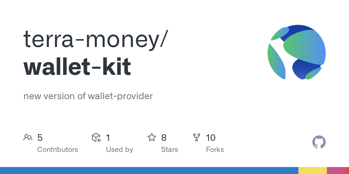 GitHub terramoney/walletkit new version of walletprovider