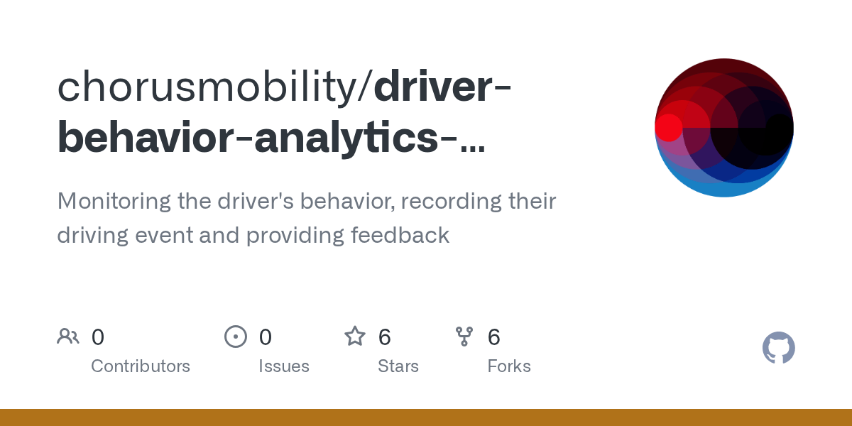 GitHub chorusmobility/driverbehavioranalyticsandroid Monitoring