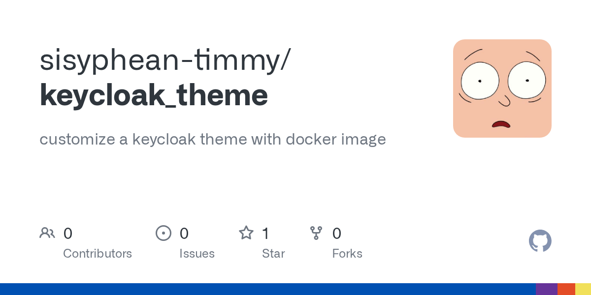 GitHub sisypheantimmy/keycloak_theme customize a keycloak theme
