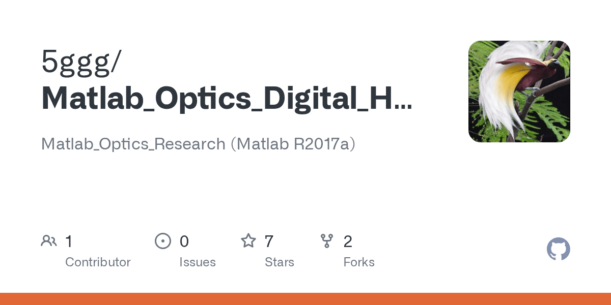 GitHub 5ggg/Matlab_Optics_Digital_Holography Matlab_Optics_Research