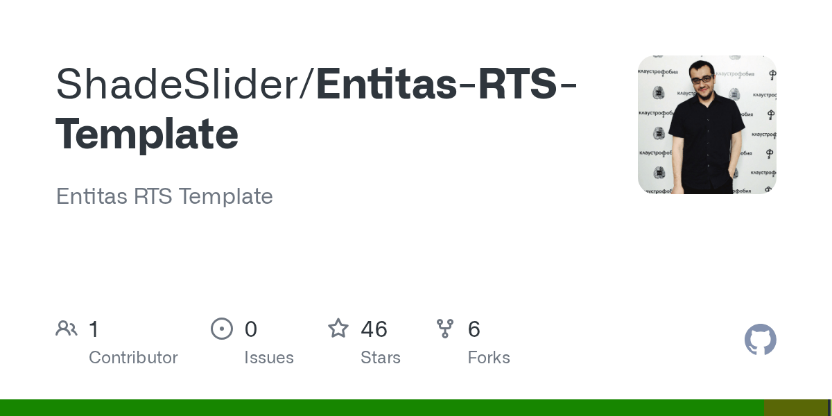 GitHub ShadeSlider/EntitasRTSTemplate Entitas RTS Template