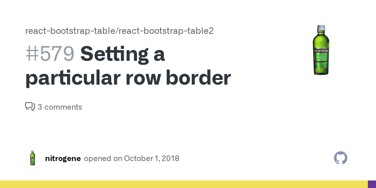 Setting a particular row border · Issue 579 · reactbootstraptable