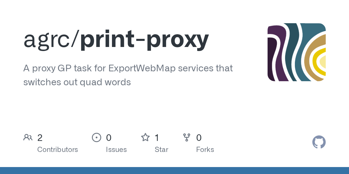 GitHub agrc/printproxy A proxy GP task for ExportMap services