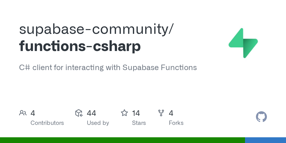 GitHub C client for interacting with Supabase Functions