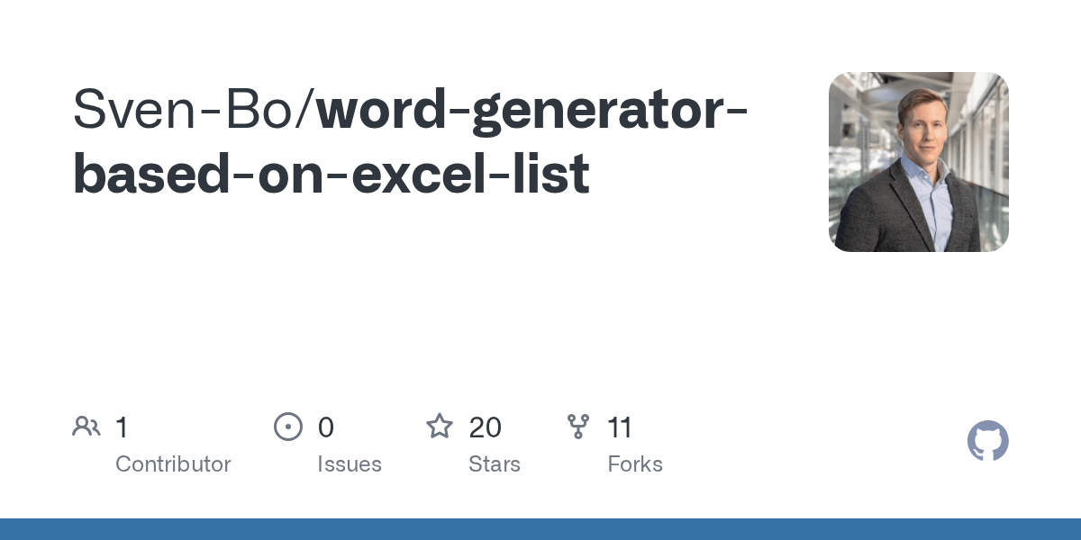 wordgeneratorbasedonexcellist/bulkwordcreator.py at master