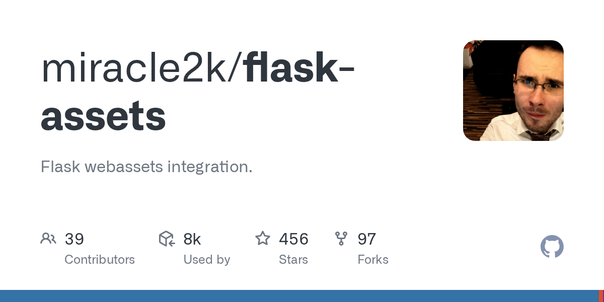 GitHub miracle2k/flaskassets Flask webassets integration.