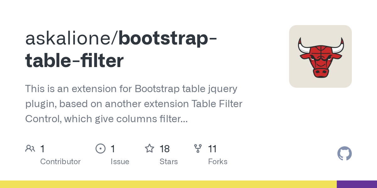 bootstraptablefilter/example.html at master · askalione/bootstrap
