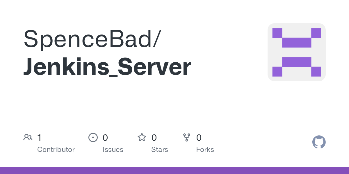 GitHub SpenceBad/Jenkins_Server