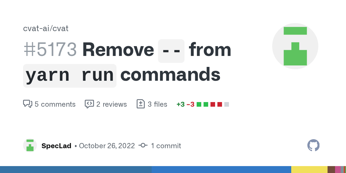 Remove `` from `yarn run` commands by SpecLad · Pull Request 5173
