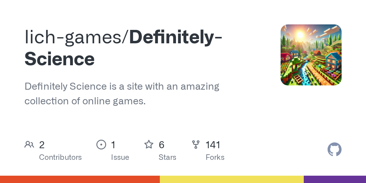Github Lichgamesdefinitelyscience Definitely Science Is A Site
