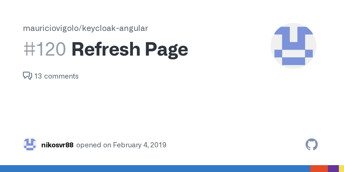 Refresh Page · Issue 120 · mauriciovigolo/keycloakangular · GitHub