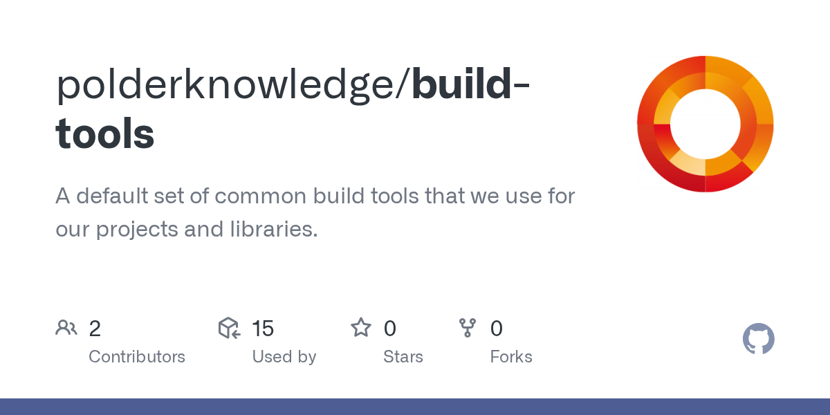 GitHub polderknowledge/buildtools A default set of common build