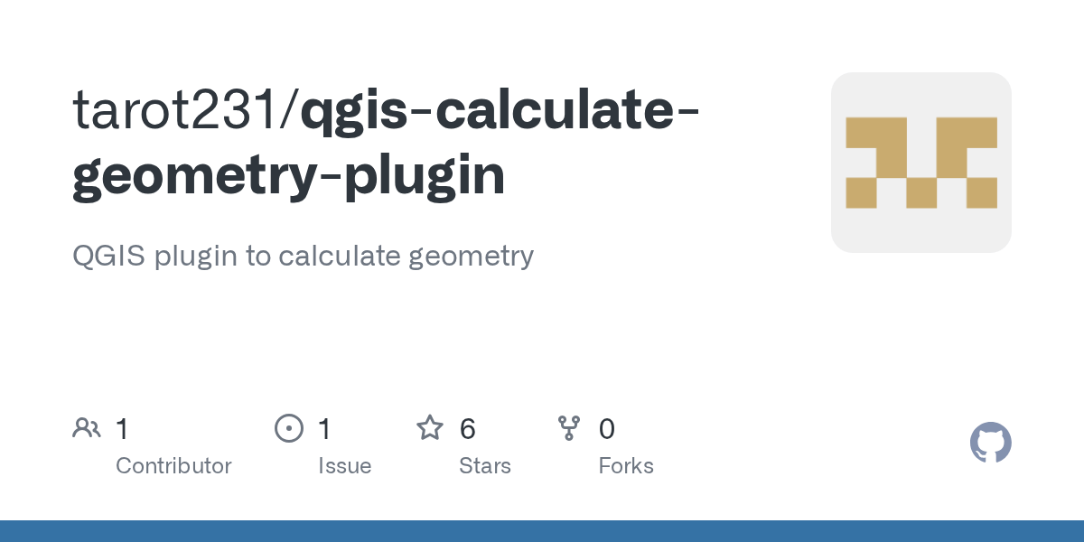 GitHub tarot231/qgiscalculategeometryplugin Calculate Geometry on