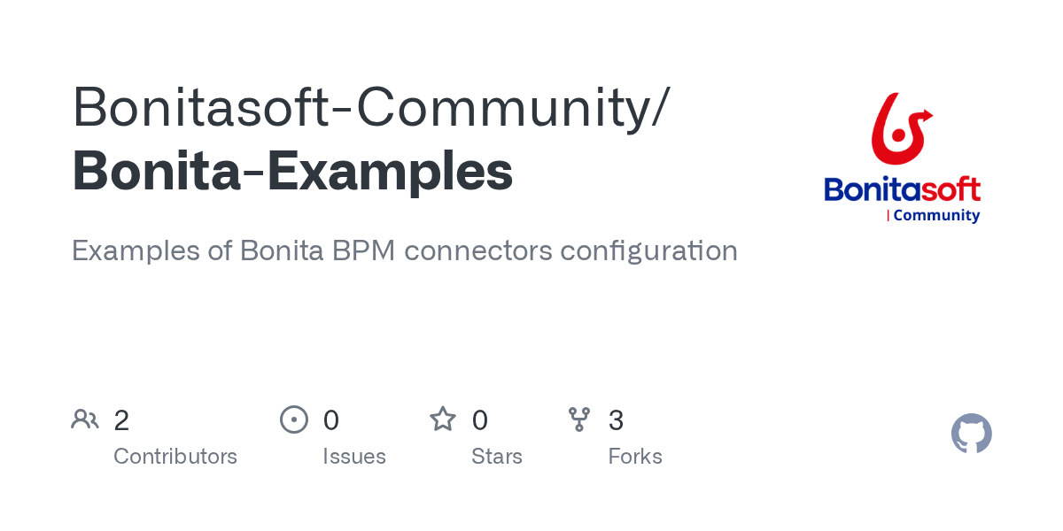 GitHub Examples of Bonita BPM