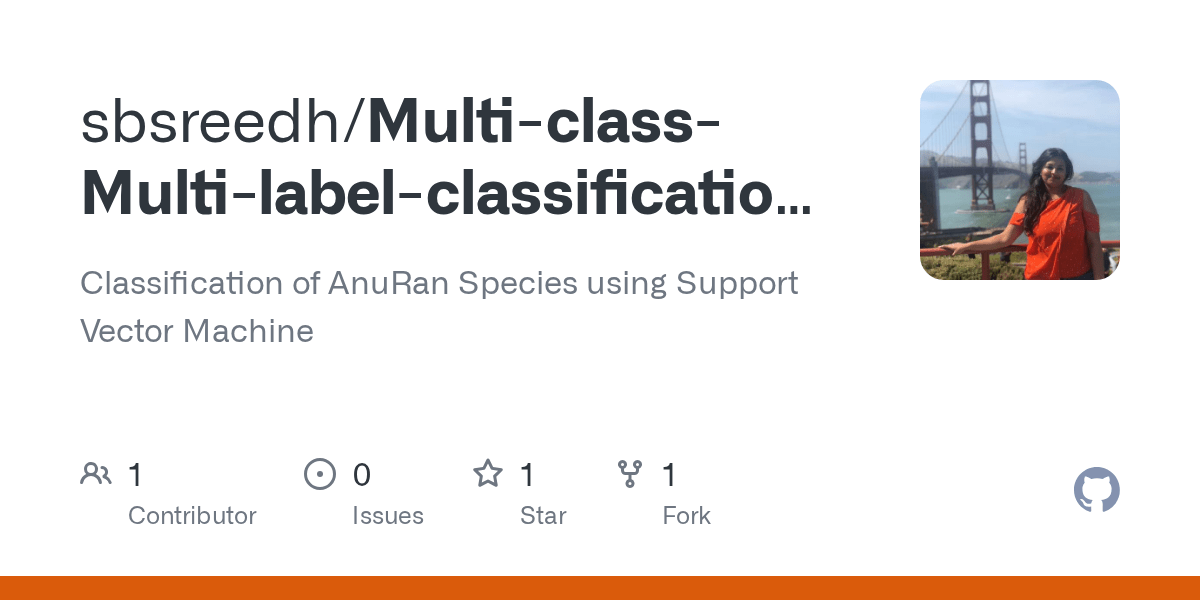 MulticlassMultilabelclassificationusingSVM/Multiclass and Multi