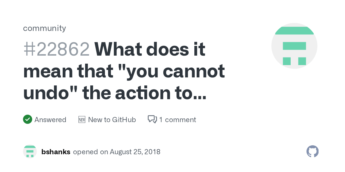 What does it mean that "you cannot undo" the action to "revoke access