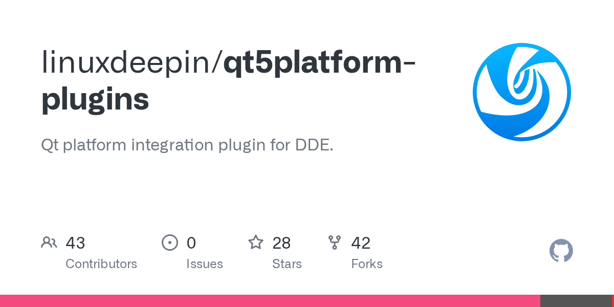 GitHub linuxdeepin/qt5platformplugins Qt platform integration