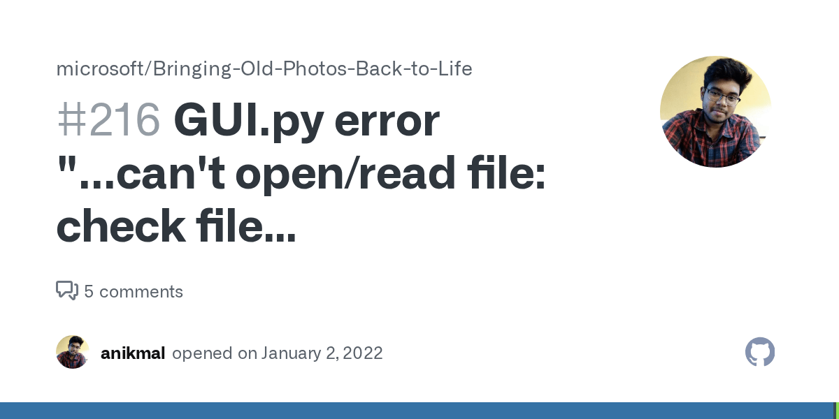 GUI.py error "...can't open/read file check file path/integrity