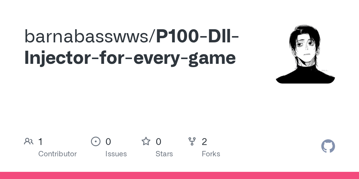 GitHub barnabasswws/P100DllInjectorforeverygame