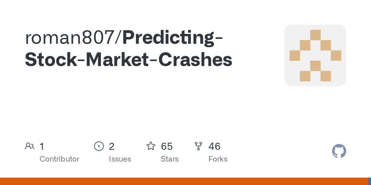 GitHub roman807/PredictingStockMarketCrashes(04)