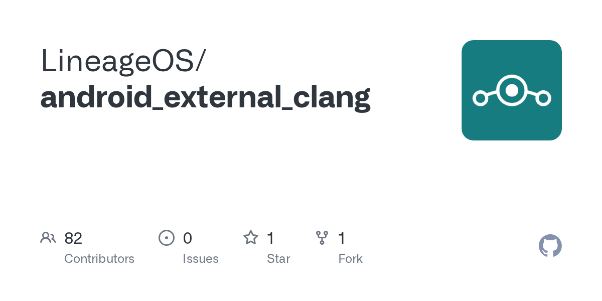 GitHub LineageOS/android_external_clang