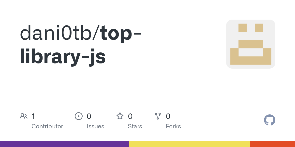 GitHub Dani0TB/toplibraryjs