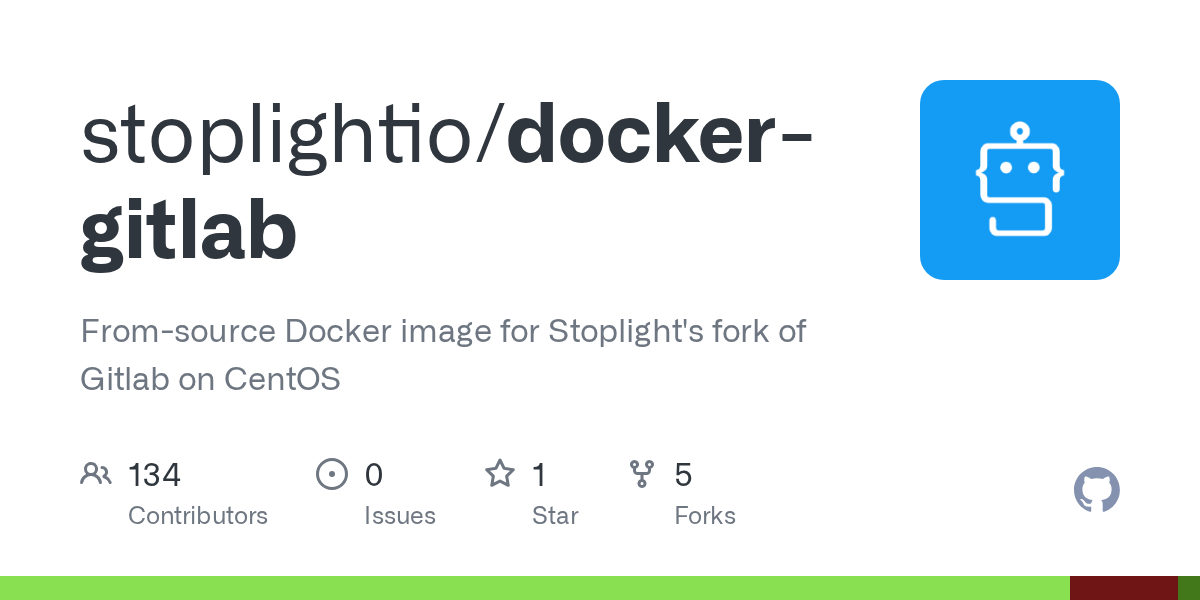 GitHub stoplightio/dockergitlab Fromsource Docker image for