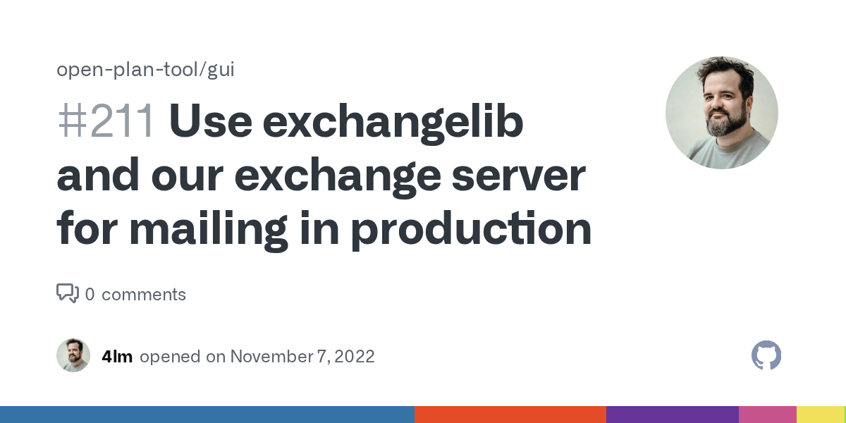 Use exchangelib and our exchange server for mailing in production