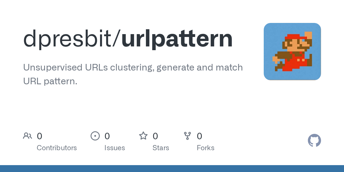 GitHub dpresbit/urlpattern Unsupervised URLs clustering, generate