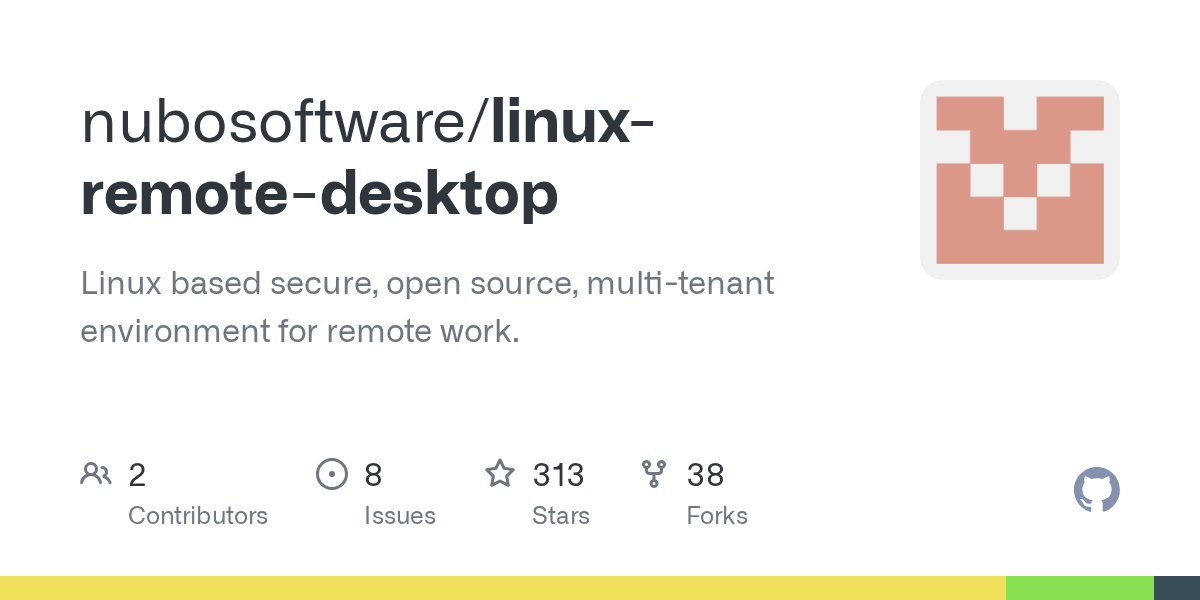 GitHub nubosoftware/linuxremotedesktop Linux based secure, open