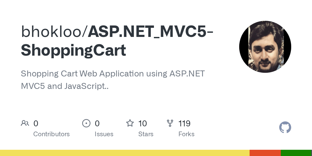 GitHub Shopping Cart 