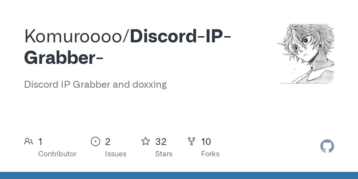GitHub Komuroooo/DiscordIPGrabber Discord IP Grabber and doxxing
