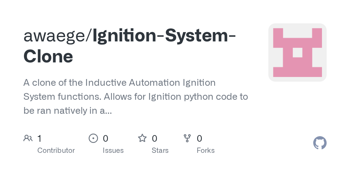 GitHub awaege/IgnitionSystemClone A clone of the Inductive