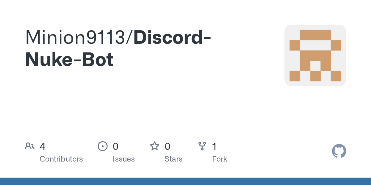 GitHub Minion9113/DiscordNukeBot