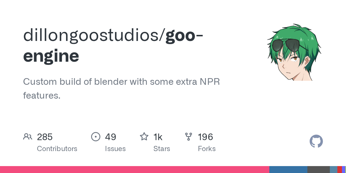 GitHub - dillongoostudios/goo-engine: Custom build of blender with some