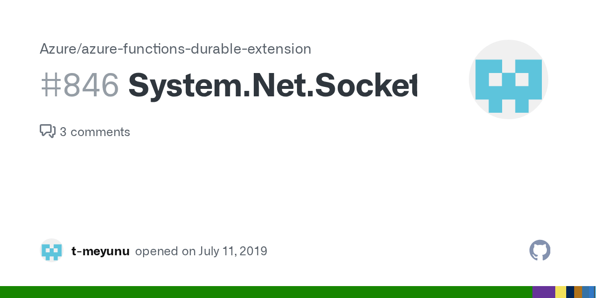 · Issue 846 · Azure/azurefunctions
