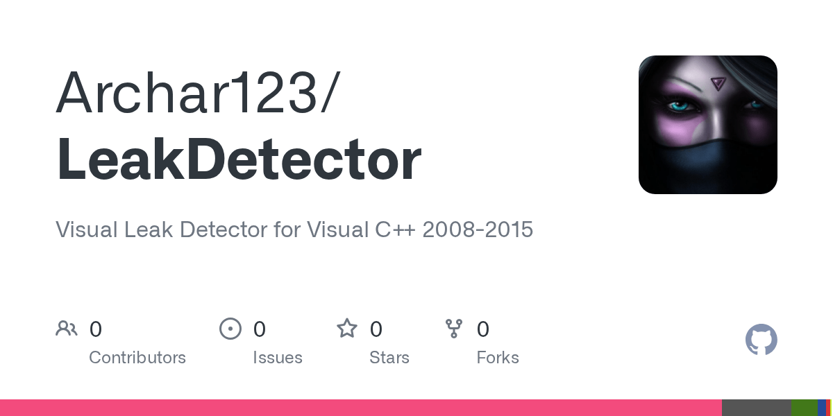 GitHub Archar123/LeakDetector Visual Leak Detector for Visual C++