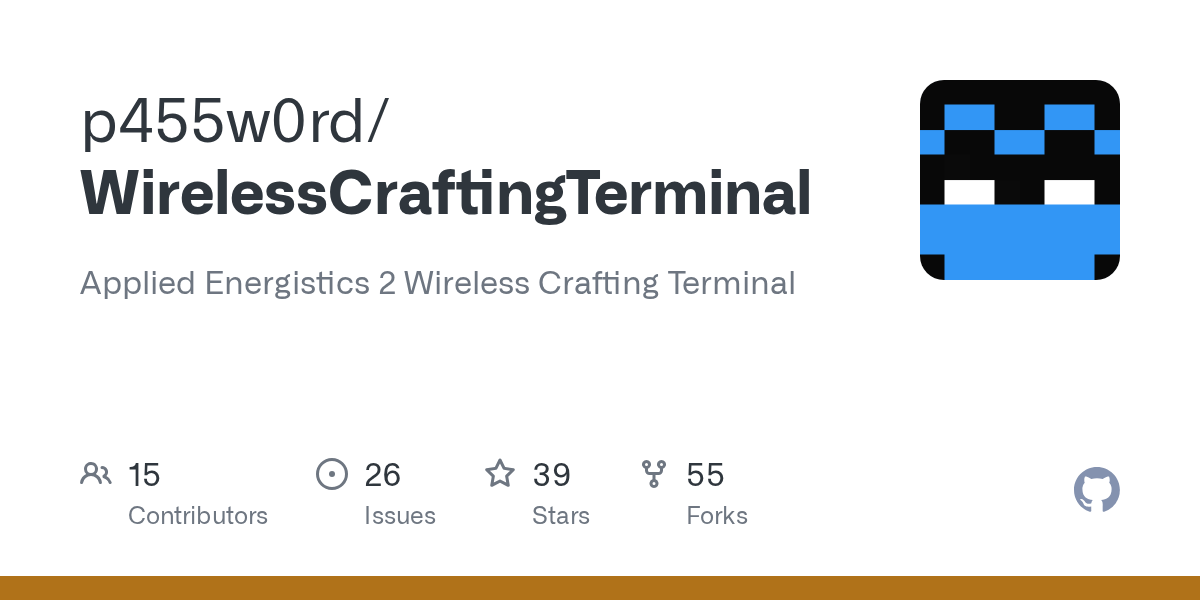 GitHub p455w0rd/WirelessCraftingTerminal Applied Energistics 2