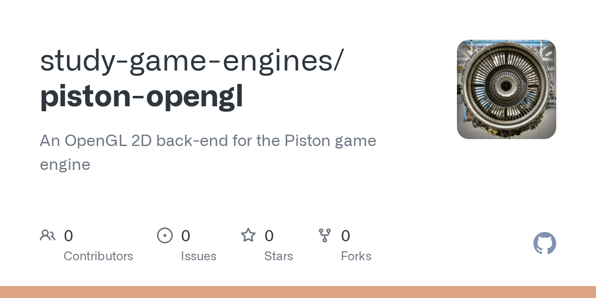 GitHub studygameengines/pistonopengl An OpenGL 2D backend for