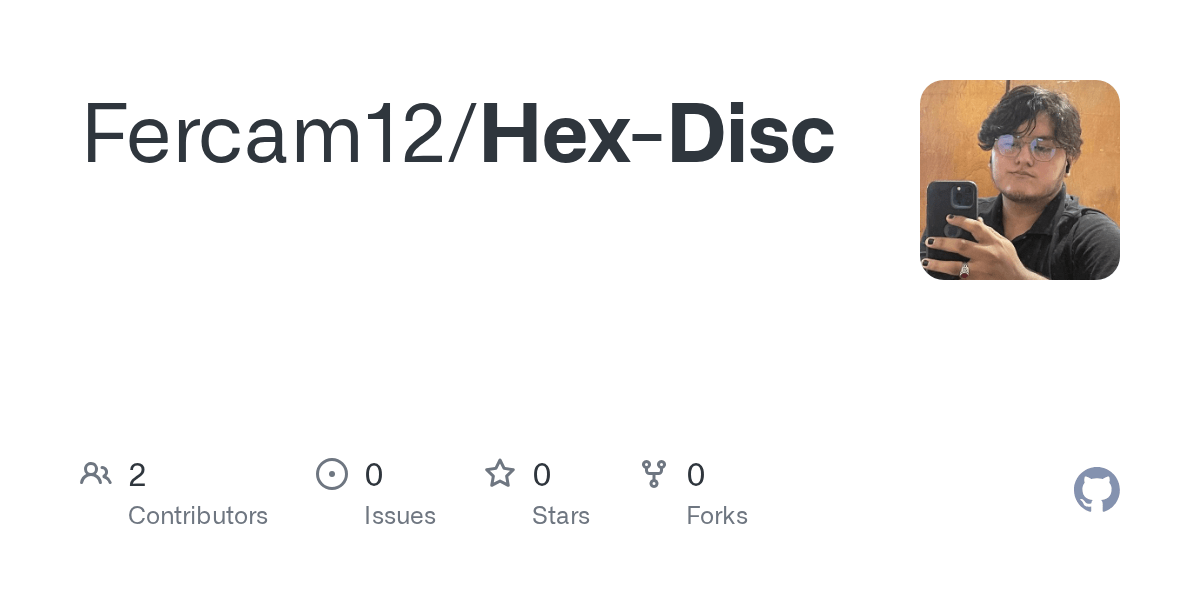 GitHub - Fercam12/Hex-Disc