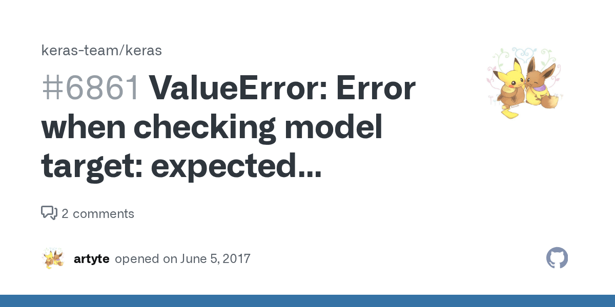 ValueError Error when checking model target expected time_distributed